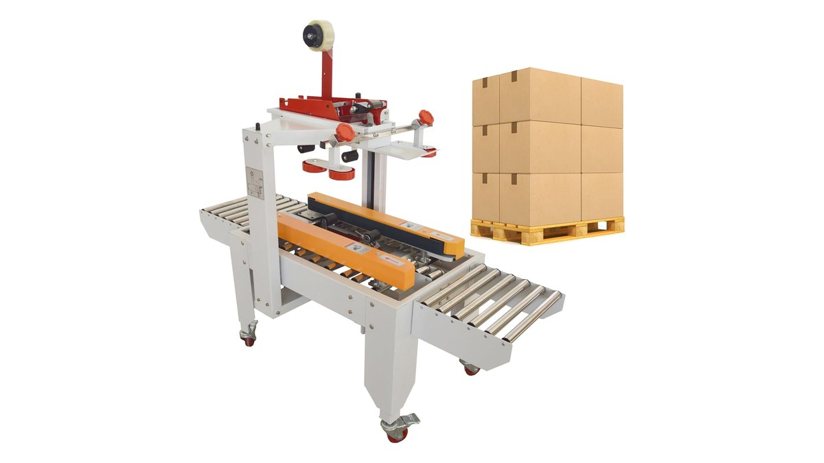Automatic carton sealer product image for box taping machines